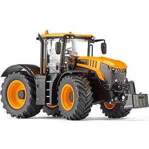 WIKING 077848 JCB Fastrac 8330 Model-tractor, 1:32, metaal/kunststof, vanaf 14 jaar, vele functies, verwisselbare wielen, gedetailleerde cabine met bedieningspaneel, motorkap kan open