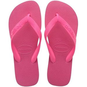 Havaianas Top Flip Flops for Women - Summer Style Sandals - Pink Flux, 6