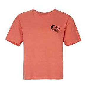 O'NEILL Tees Surfer Girl T-shirt met korte mouwen voor dames, verpakking van 2 stuks, 13016 Rood (Sunrise Red), XL/XXL