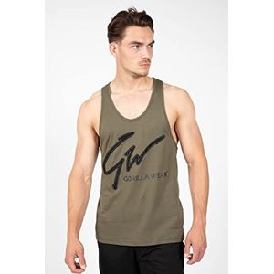 Gorilla Wear - Tanktop - Groen - Regular Fit - Geschikt Voor Training