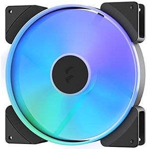 Fractal Design Prisma AL-18 - PWM 180 mm Addressable RGB LED LLS Bearing Computer Case Fan (2-pack)