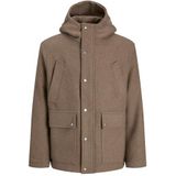 Jack & Jones - Parka Jas Jess - Beige - Heren - Wollen