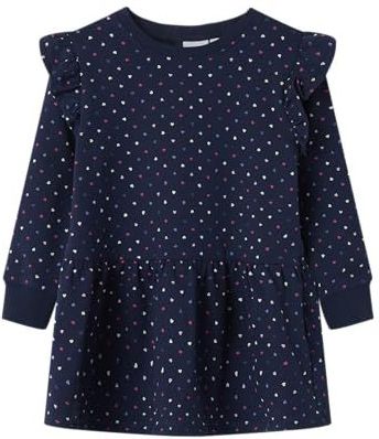 Sweat Jurk - All-over Print - Lange Mouwen - Jersey - Regular Fit