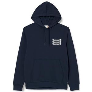 Timberland Graphic Hoodie DARK Sapphire Maat S, Dark Sapphire, S