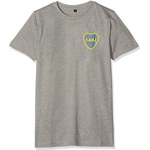 Boca Juniors Officieel Tee Shirt Grijs Logo