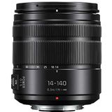 Panasonic Lumix G Vario 14-140 mm telelens met F3.5-5.6 II ASPH, Mirrorless Micro Four Thirds Mount en Power O.I.S. H-FSA14140 (Upgrade USA Zwart)