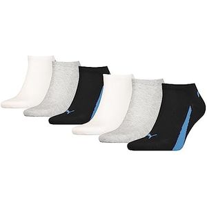 PUMA Unisex Lifestyle Sneaker Socks (3 paar Pack), Blue Combo, 39/42 EU