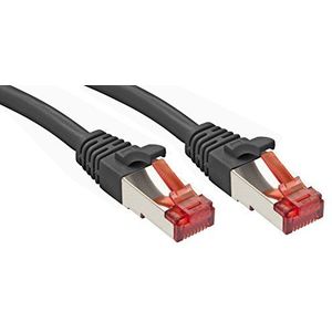 30 m Cat.6 S/FTP kabel, zwart