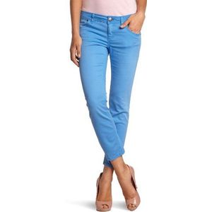 edc by ESPRIT Dames 7/8 broek normale taille 062CC1B025, blauw (499 Blue Colorway), 32