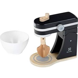 Theo Klein 7405 Electrolux Food Processor, Wood I Mechanical Mixing and Stirring Function I Accessories for Play kitchens I Toy for Children from 3 years
