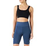 Hummel - hmlMT GRACE HW TIGHT SHORTS - Korte Broek - Zwart - Dubbelgebreide Stof