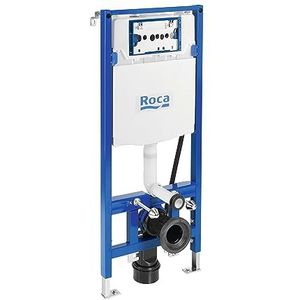 Roca A890078020 DUPLO WC ONE SMART inbouwframe dubbele spoelbak en slangleiding Smart Toilets. Elleboog 90 ø / 110 ø