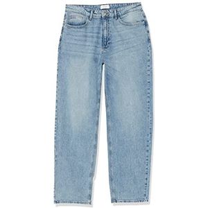 Vila Dames Vikelly Jaf Hw Straight Noos Jeans, Light Blue Denim/Detail: wash Lbd065, 40W x 32L