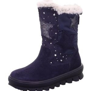 Superfit Mädchen FLAVIA warm gefütterte Gore-Tex Stiefel, BLAU 8000