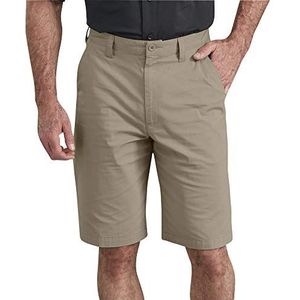 Dickies Khaki Hybrid Shorts, Khaki, 34