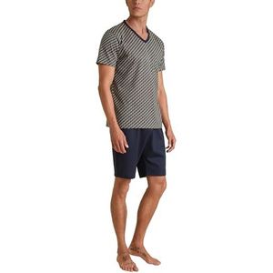 CALIDA Relax Imprint pyjama kort Laurel Green, 1 stuk, maat 46-48, Laurel Green, 46/48