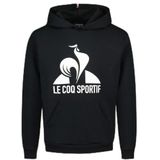 Le Coq - Kinderhoodie - Katoen/Polyester - Zwart