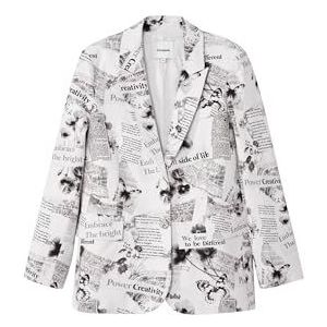 Blazers - Gedeeltelijk Gevoerd - Normale Pasvorm - Lange Mouw - Normale Lengte