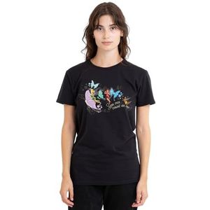 Fairies You Can Count On Me Tinker Bell, Rosetta dames T-shirt, zwart, klein, Zwart, S