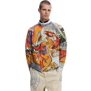 Desigual JERS_AMA, 9019 Tutti FRUTI, XL, Materiaal afwerking, XL