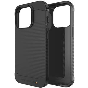 ZAGG Gear4 Havana Case D3O beschermhoes compatibel met Apple iPhone 13 Pro, slank, lichtgewicht, draadloos opladen, (zwart)