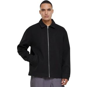 Urban Classics Basic Blouson Jacket Herenjas, zwart, XL