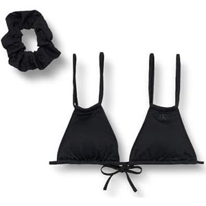 Calvin Klein - Driehoekige Bikinitop - Honingraatstof - Gerecycled Nylon