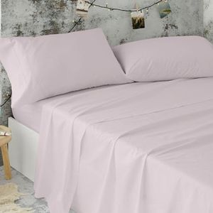 Burrito Blanco Gastvriendschap Beddengoed | Beddengoedset 120 x 190/200 | Beddengoed van katoen/polyester | gemakkelijk te strijken | kleur nude roze | in verschillende maten verkrijgbaar