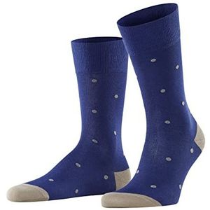 FALKE Heren Sokken Dot M SO Katoen Gedessineerd 1 Paar, Blauw (Royal Blue 6000), 39-42