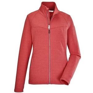 killtec Dames Stretchjack met opstaande kraag/fleecejack KOS 102 WMN FLX JCKT, coral pink, 44, 39176-000