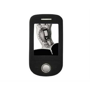 KSIX Flex b1090fs01 - Case voor HTC Tattoo, zwart
