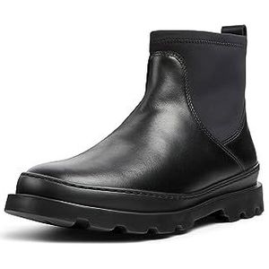 CAMPER Brutus Chelsea Boot voor dames, bruin leer, 35 EU, Brown Leather, 35 EU
