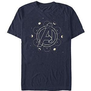 Marvel Classic - Astrological Avengers Unisex Crew neck T-Shirt Navy blue 2XL