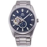 Orient Horloge RA-AR0003L10B, Blauw staal, Armband