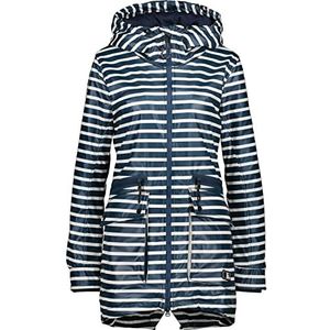 Alife and Kickin AudreyAK B Raincoat Damesjas Regenstijl Jacket XS-XXL, Marine, marineblauw, XS