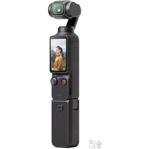 DJI Osmo Pocket 3, Vlogging-camera met 1-inch CMOS en 4K/120fps video, snelle scherpstelling & Handgreep Osmo Pocket 3-batterij, Compatibiliteit: Osmo Pocket 3