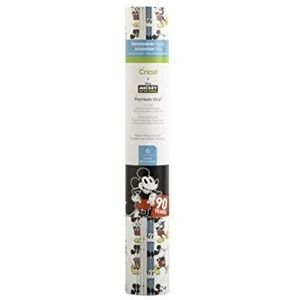 Disney Patterned Vinyl Sampler 12""X12"" 6/Pkg-Disney Mickey Vintage