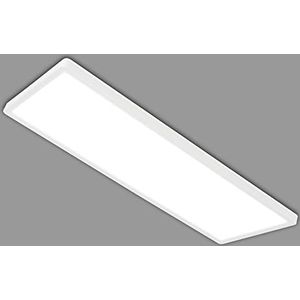 BRILONER Lampen - LED-plafondlamp, ultraplat LED-paneel, achtergrondlichteffect, neutraal wit licht, 3.000 lumen, wit, 580x200x30 mm (LxBxH), 7402-416