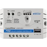 EPEVER - PWM Landstar - Laadregelaar - USB-aansluiting - 10A - 12V/24V