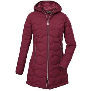 G.I.G.A. DX Dames gewatteerde parken met capuchon/functionele parka in dons-look GW 20 WMN QLTD PRK, wijnrood, 50, 39844-000