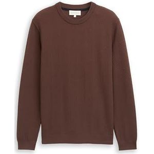 TOM TAILOR heren trui, 38833 - Bag Brown, XL