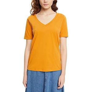 edc by ESPRIT T-shirt voor dames, 710/honingyellow, XXS