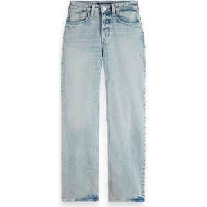 Scotch & Soda The Sky Straight Jeans voor dames, Story Blue, 28W / 32L