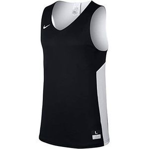 Nike M Nk Tank Reversible T-shirt, heren, TM Black/TM White/TM White, 2XL