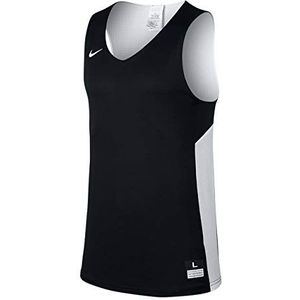 Nike Heren M Nk Tank Omkeerbaar T-shirt, Zwart/Wit (Tm Zwart/Tm Wit/Tm Wit), XXL