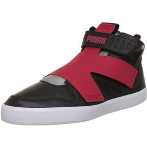 Puma El Rey Future Sneakers voor heren, zwart 04 zwart lint rood, 45 EU