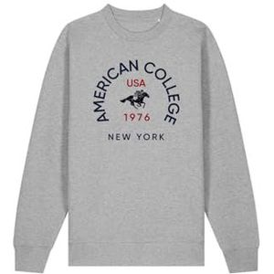 AMERICAN COLLEGE USA JOGGING SET HEREN GRIJS MAAT XL DECONTRACTE, Grijs, XL
