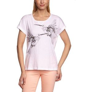 ICHI dames t-shirt 413610, wit (100), 40