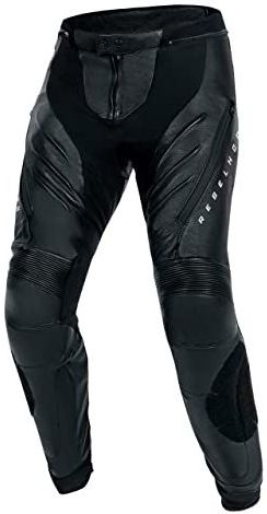 REBELHORN - Veloce Pants - Motorbroek - Zwart/Wit