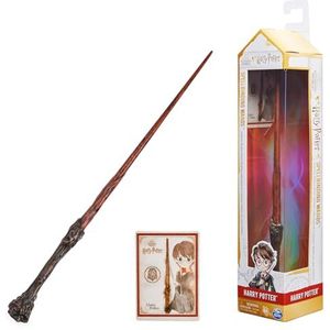 Wizarding World Harry Potter, Authentieke Harry Potter Toverstaf van 30 cm met verzamelbare spellkaart